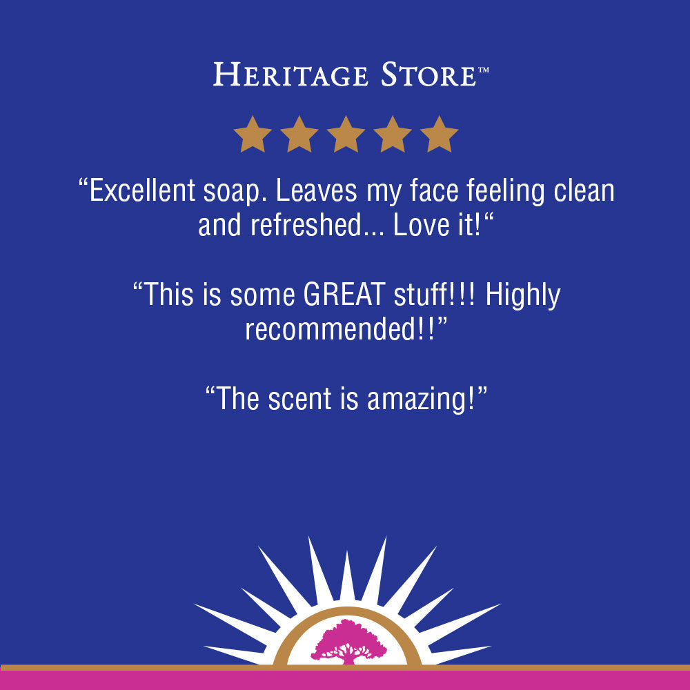 Heritage Store Colloidal Silver Foaming Liquid Soap | Gentle, Emollient Hand & Body Formula | With Refreshing Rosemary/Spearmint Essential Oils | 8oz